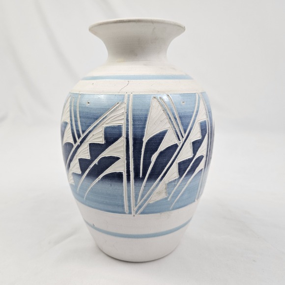 R Gonza Other - Vintage R Gonza Pottery Vase Mexican Signed Handcrafted Southwestern American
